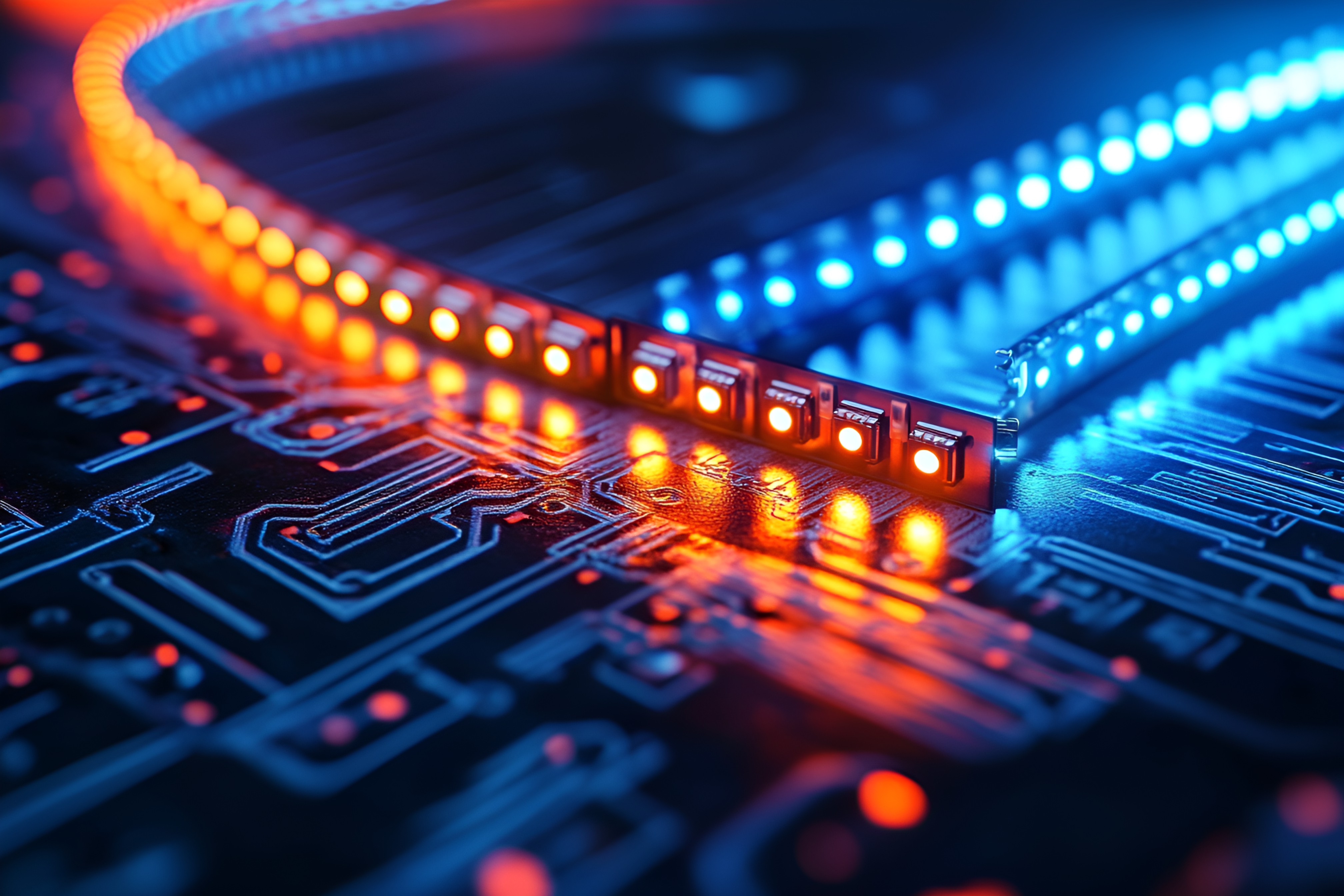 LED-Leiterplatte — Technologie von LichtFlow Media